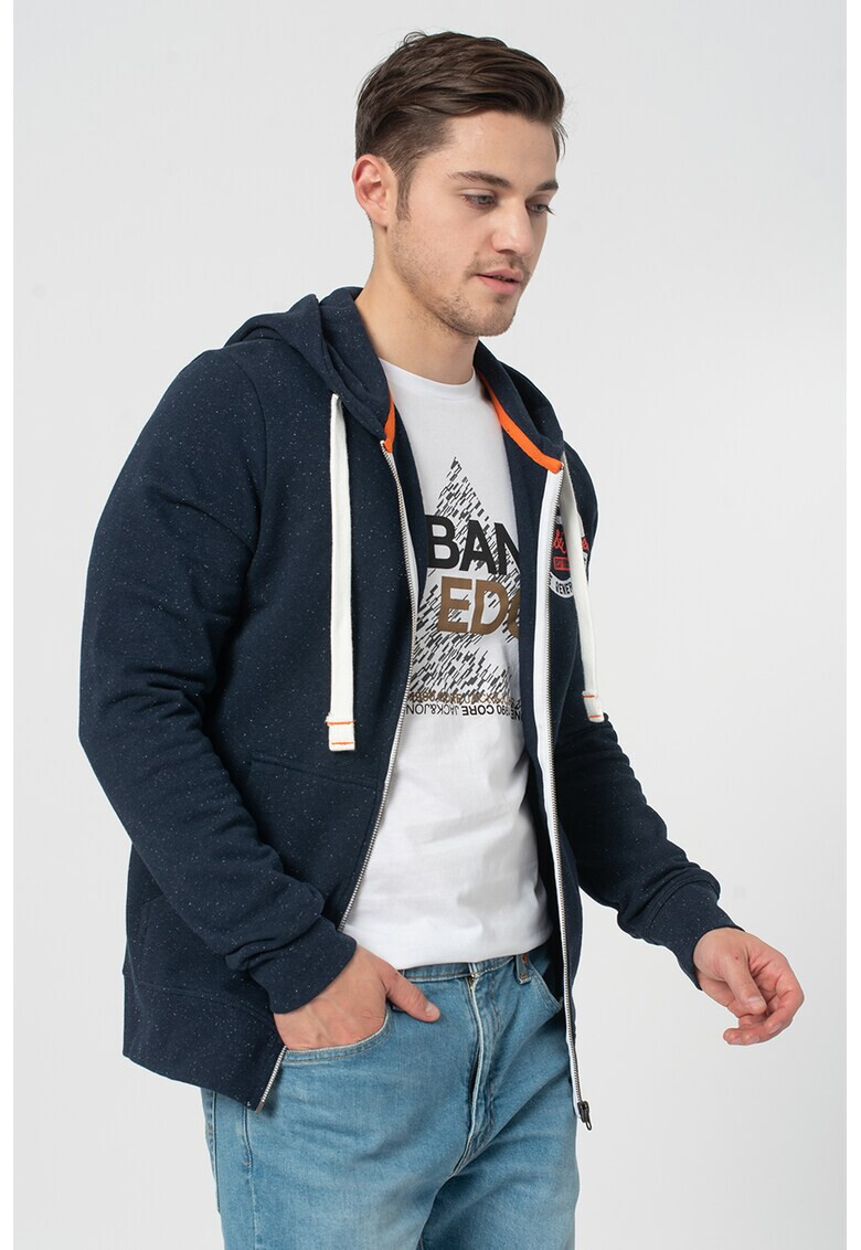 Jack&Jones Памучен суитшърт Raming с цип - Pepit.bg