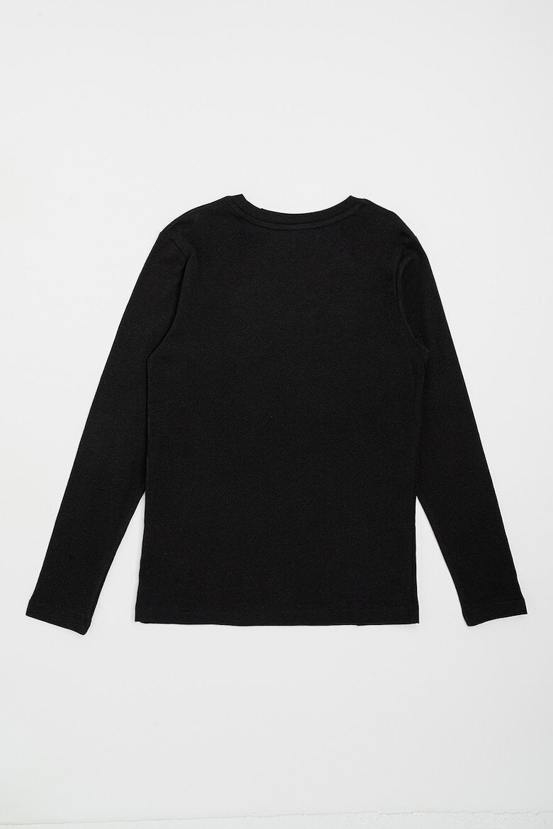 Jack & Jones Памучна блуза с лого - Pepit.bg