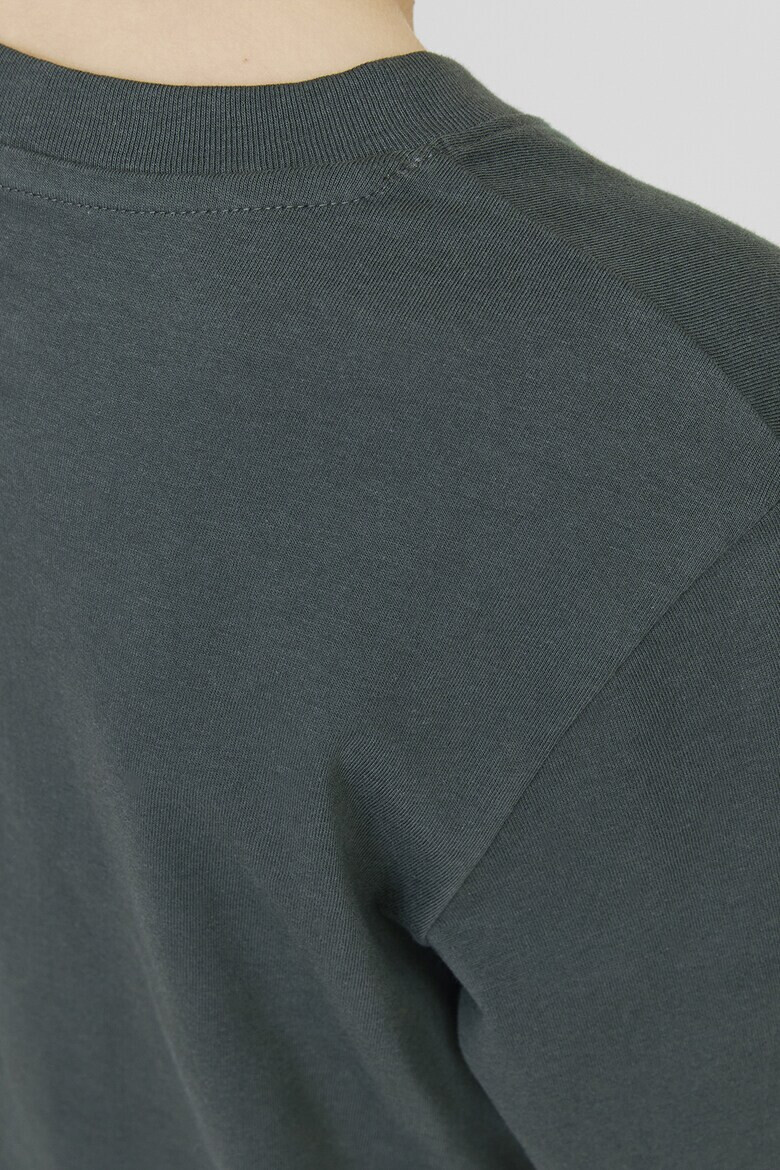 Jack & Jones Памучна блуза с лого - Pepit.bg