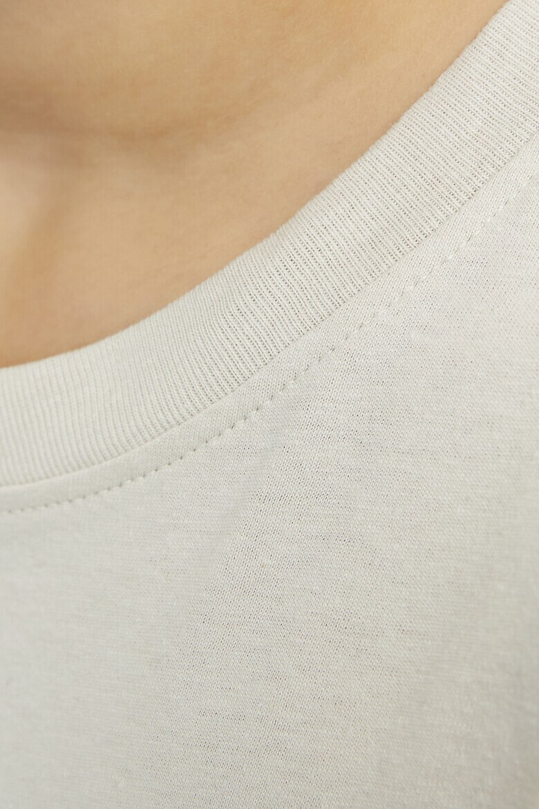 Jack & Jones Памучна блуза с лого - Pepit.bg
