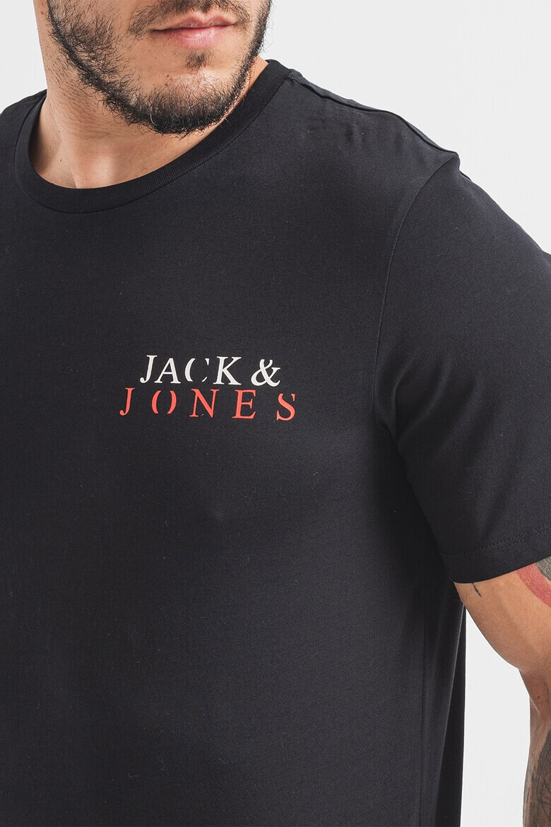 Jack  Jones Памучна пижама Alex с лога - Pepit.bg