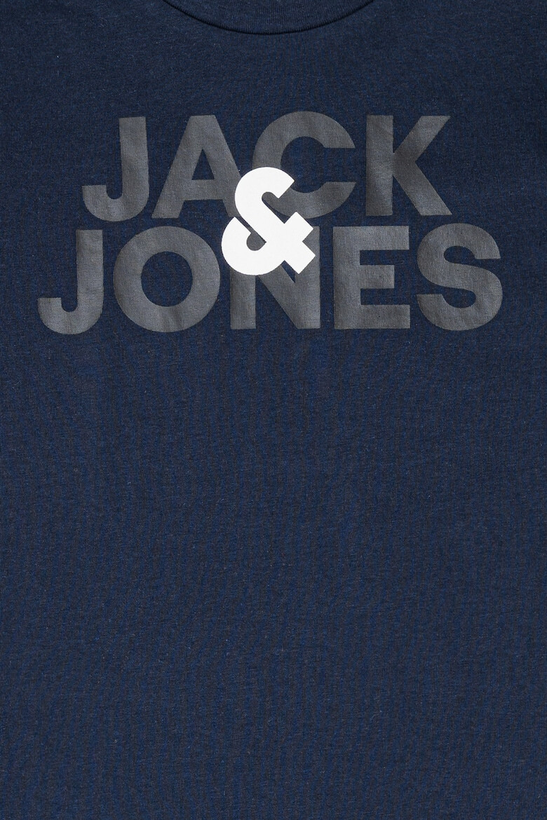 Jack  Jones Памучна пижама с лого - Pepit.bg