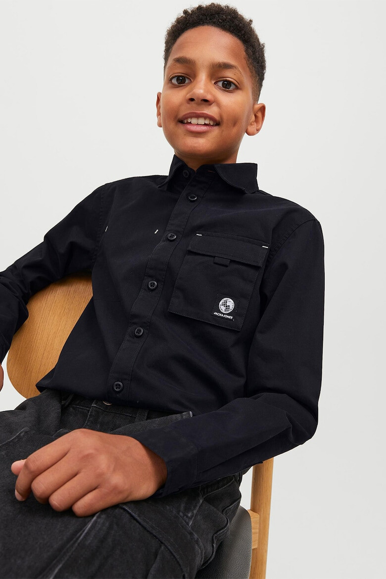Jack & Jones Памучна риза с джоб - Pepit.bg