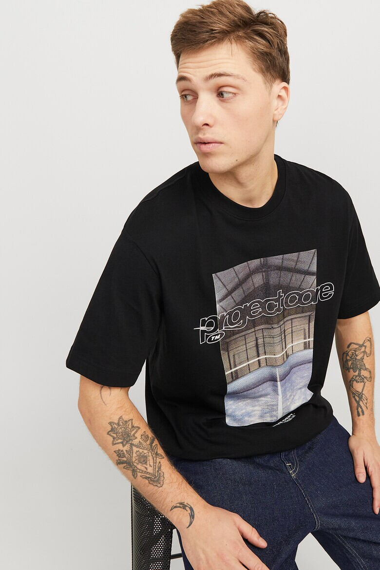Jack  Jones Памучна тениска - Pepit.bg