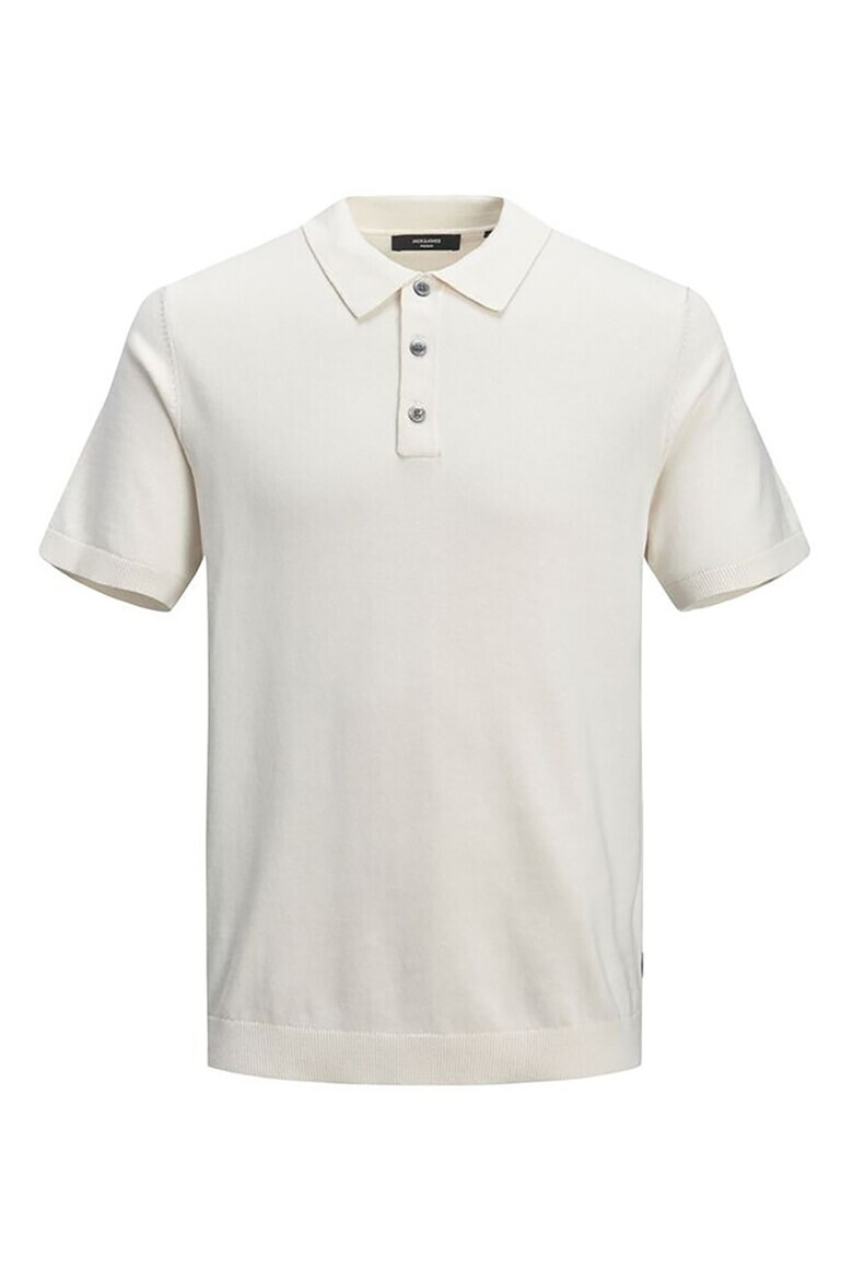 Jack & Jones Памучна тениска Blaigor с яка - Pepit.bg