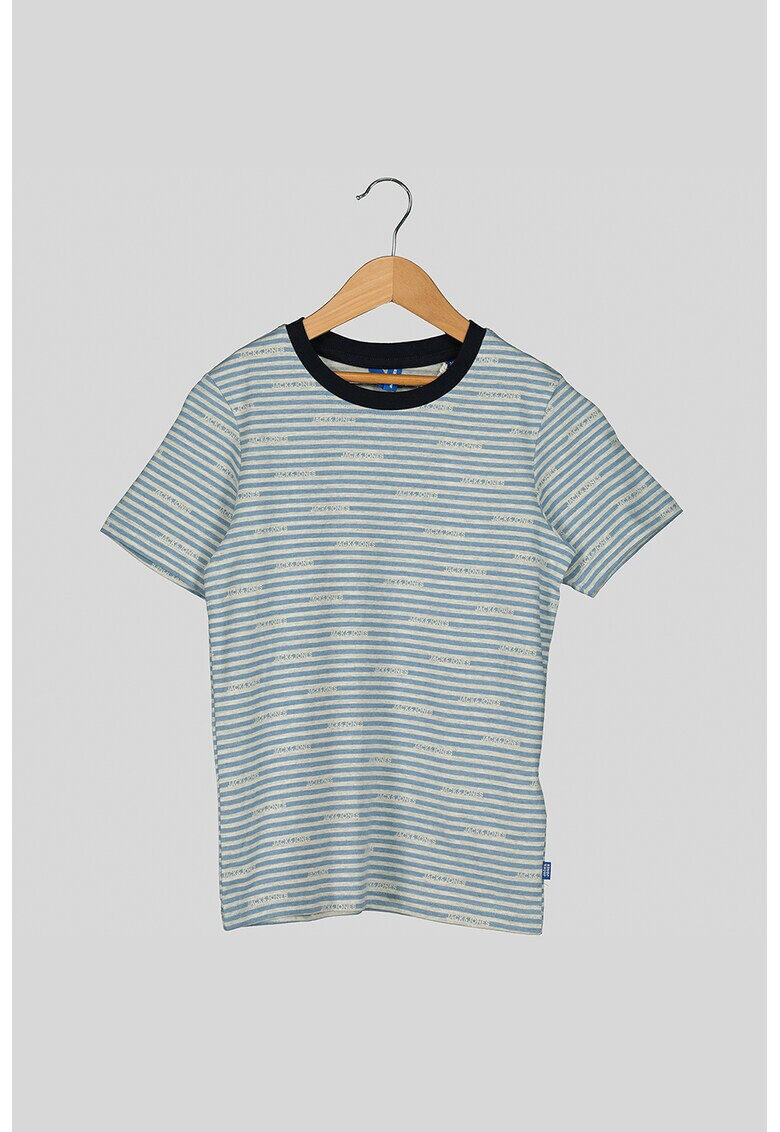 Jack&Jones Памучна тениска Comiks с райе - Pepit.bg