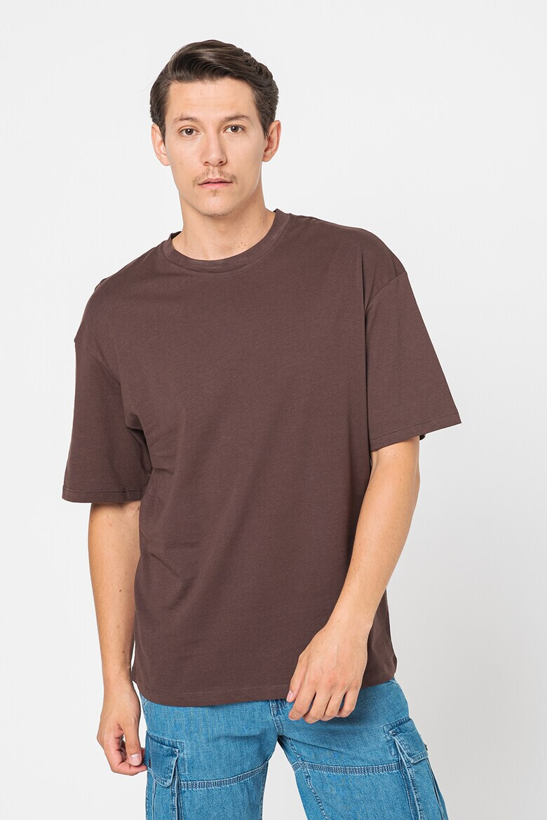 Jack & Jones Памучна тениска End с лого - Pepit.bg