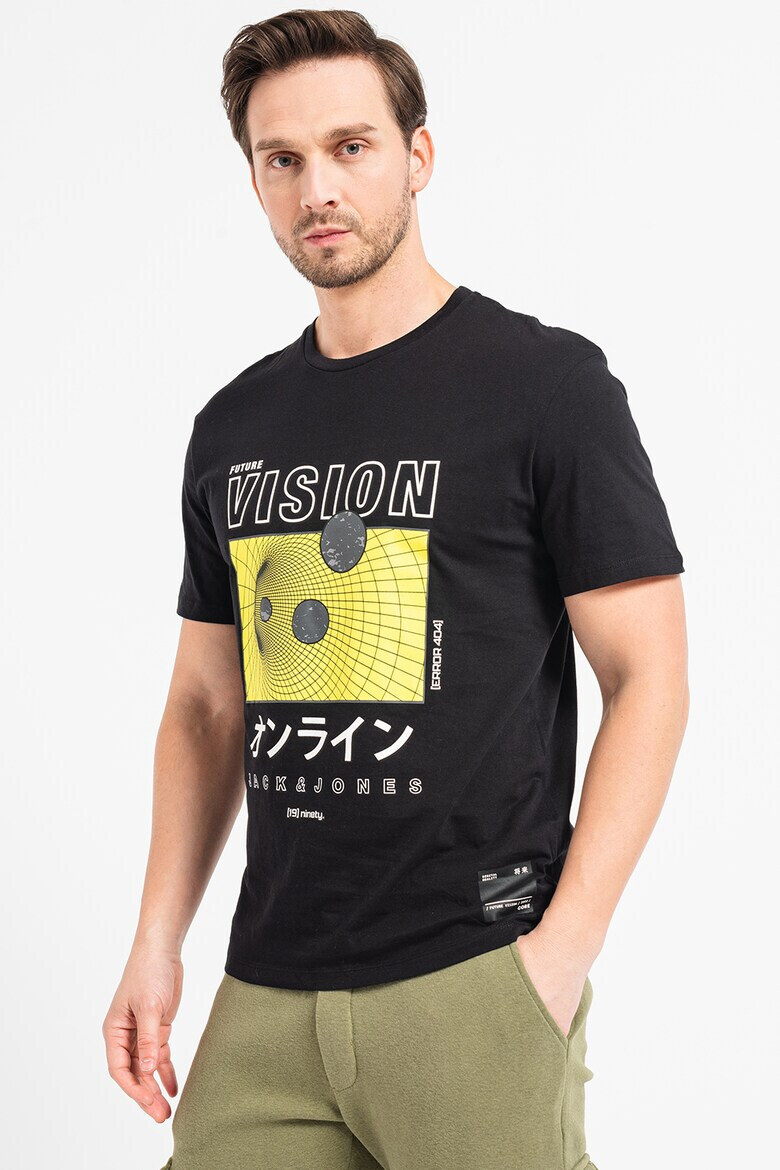 Jack & Jones Памучна тениска Future - Pepit.bg