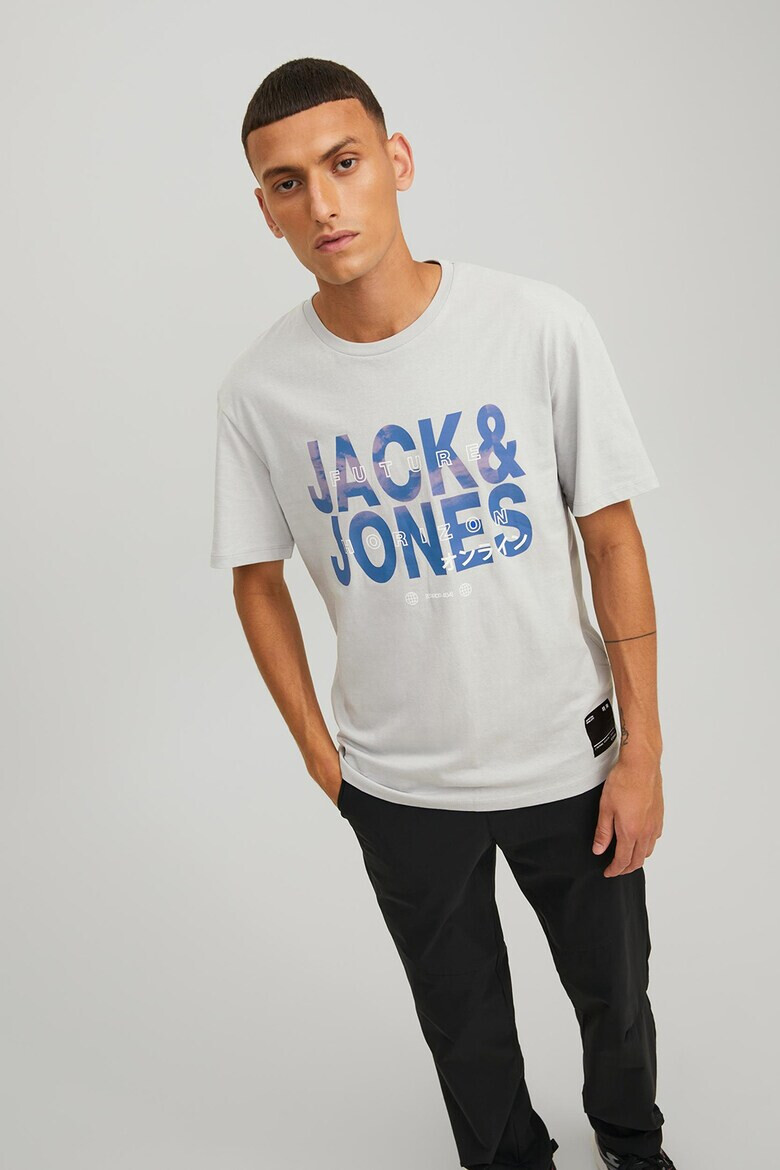 Jack & Jones Памучна тениска Future - Pepit.bg