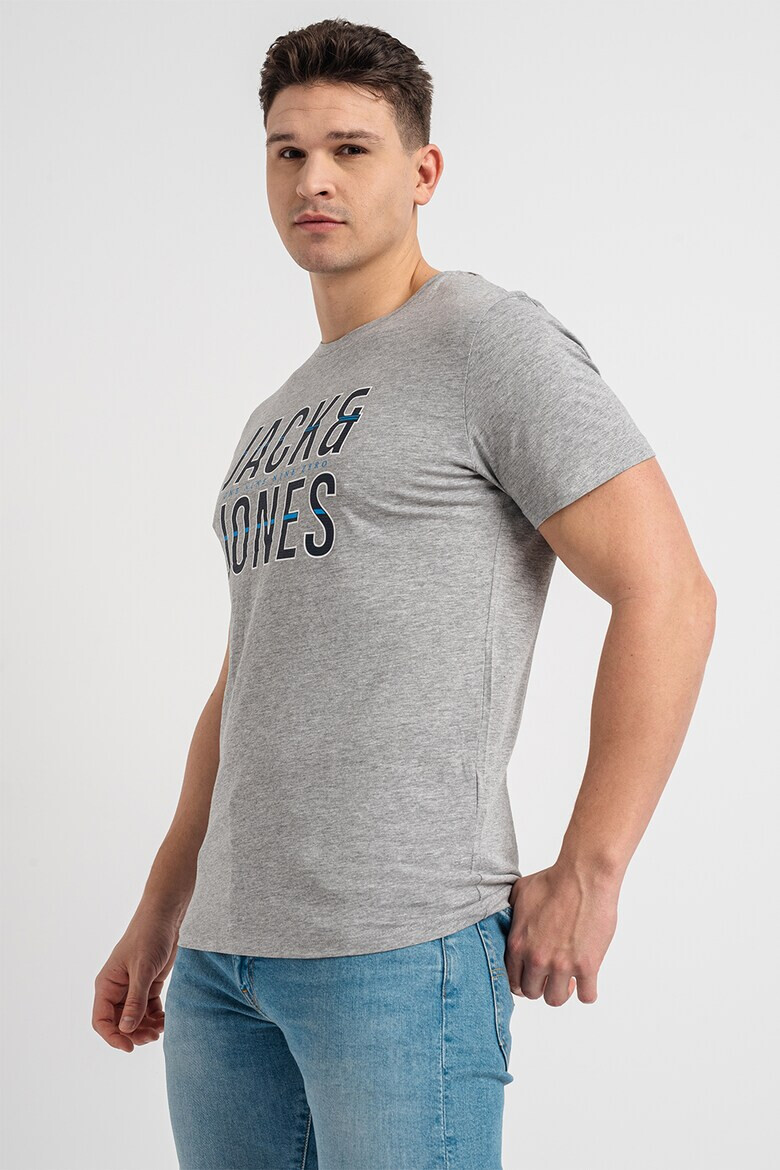 Jack & Jones Памучна тениска Ilo с лого - Pepit.bg