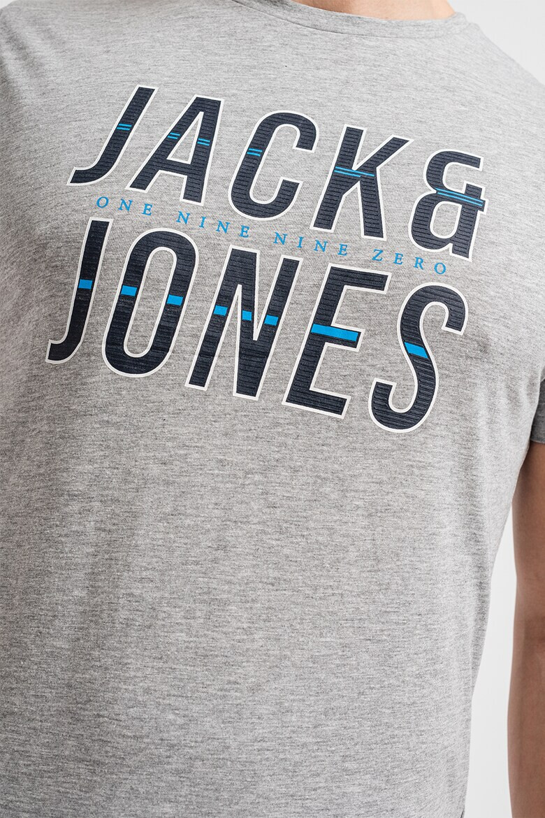 Jack & Jones Памучна тениска Ilo с лого - Pepit.bg
