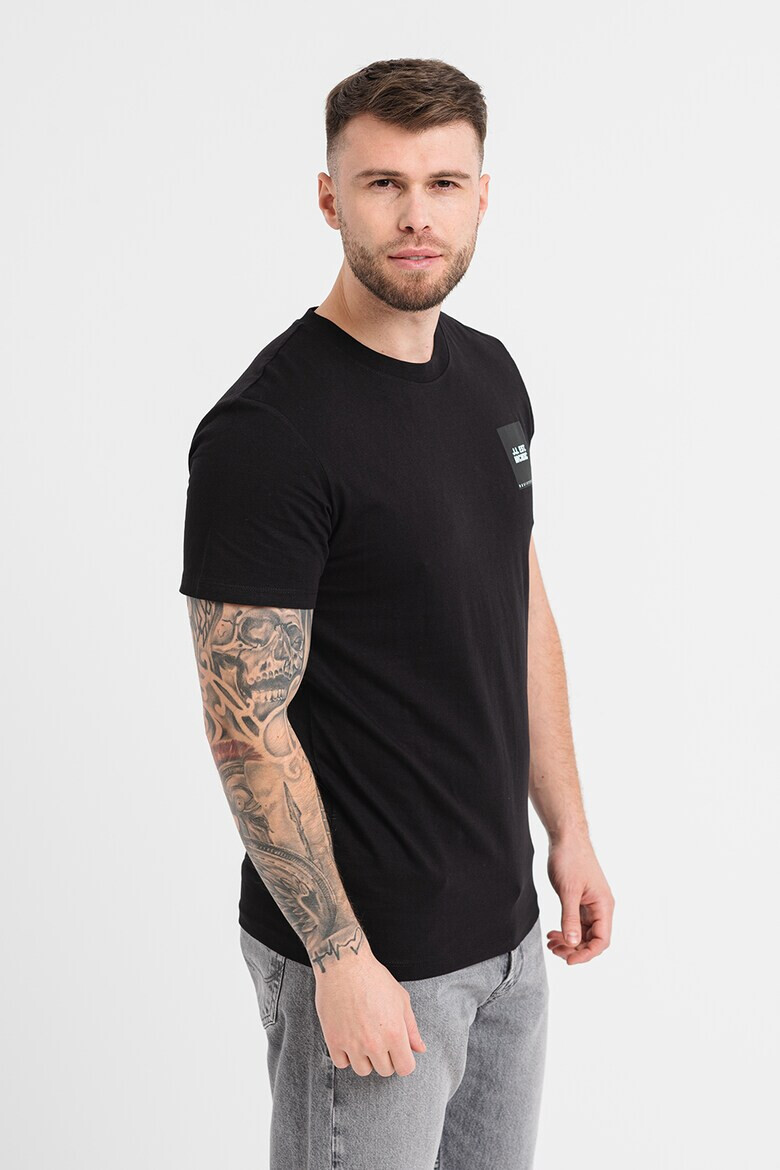 Jack & Jones Памучна тениска Lock - Pepit.bg