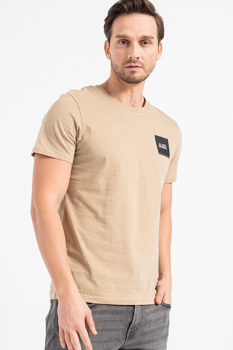 Jack & Jones Памучна тениска Lock - Pepit.bg