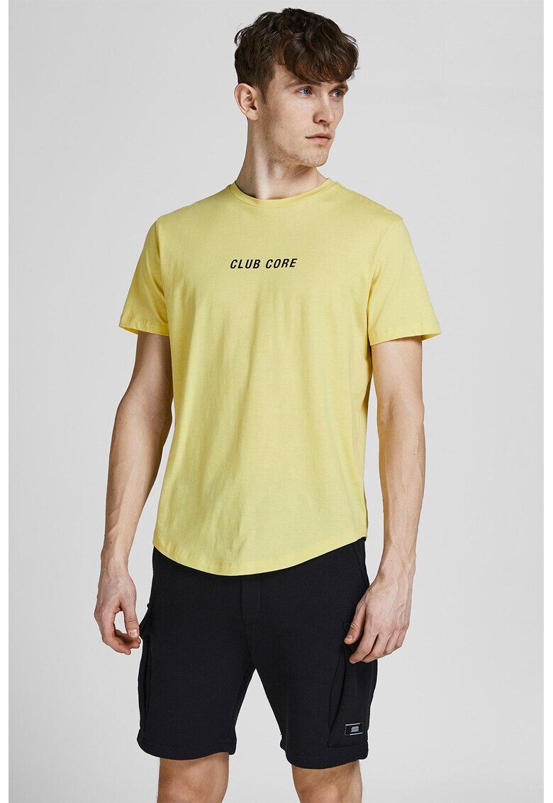 Jack & Jones Памучна тениска Luke - Pepit.bg