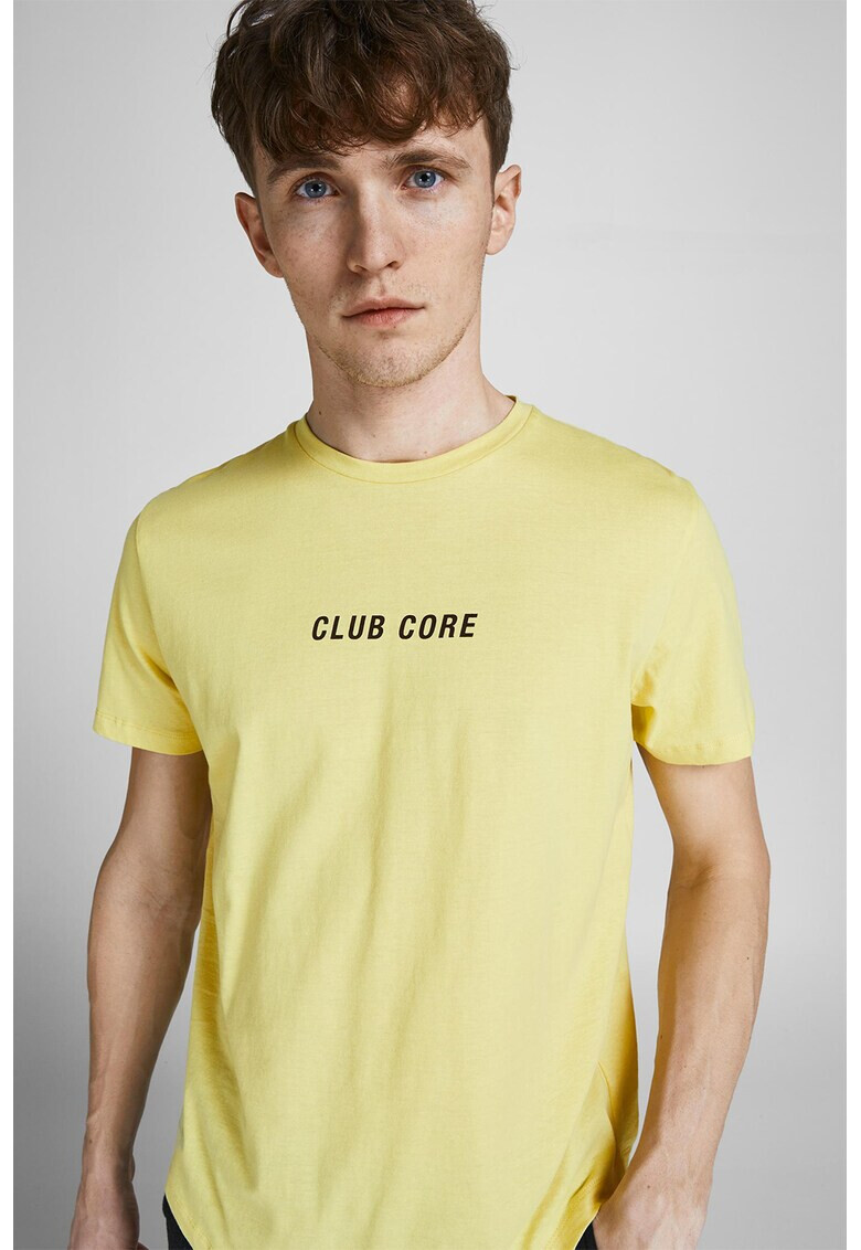 Jack & Jones Памучна тениска Luke - Pepit.bg