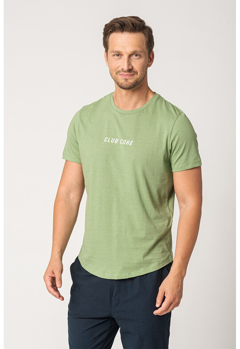 Jack & Jones Памучна тениска Luke - Pepit.bg