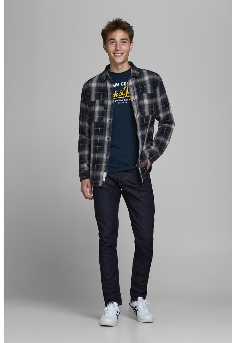 Jack&Jones Памучна тениска с лого - Pepit.bg