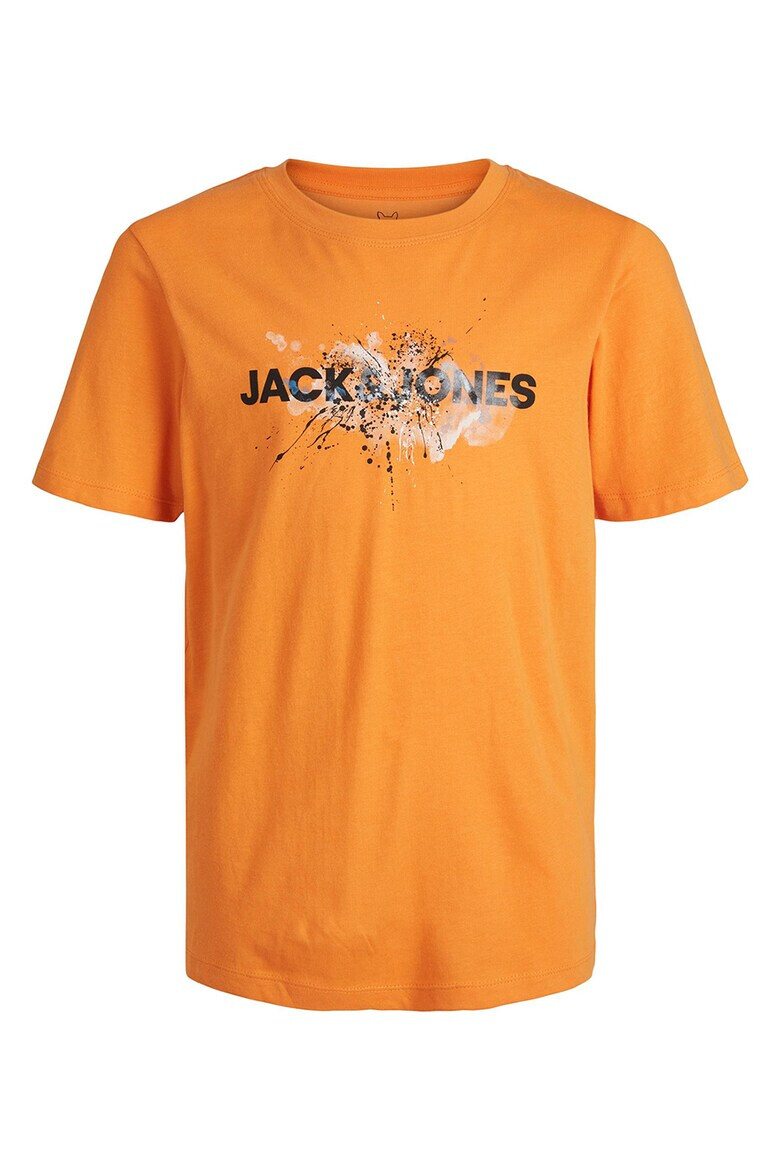 Jack & Jones Памучна тениска с лого - Pepit.bg