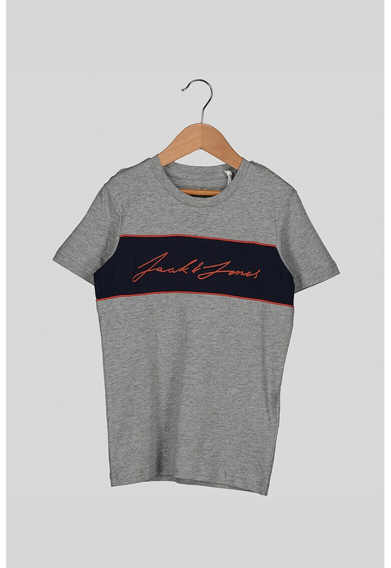 Jack&Jones Памучна тениска с лого - Pepit.bg
