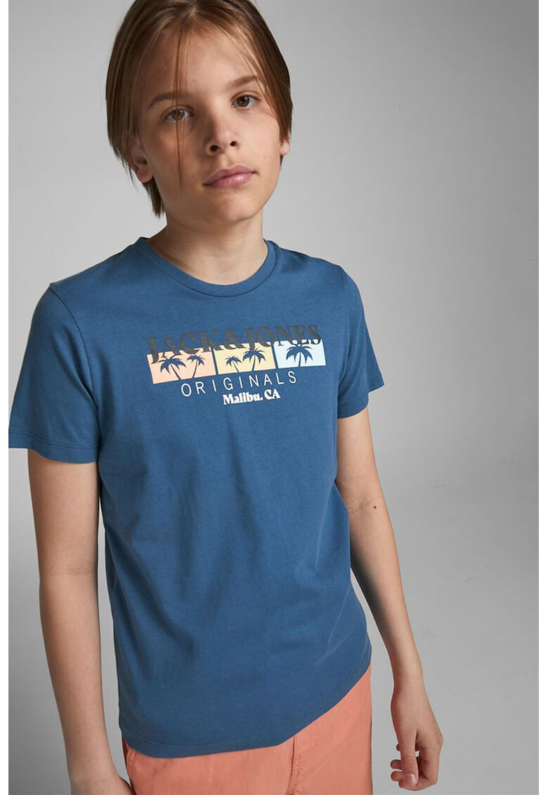 Jack&Jones Памучна тениска с лого - Pepit.bg