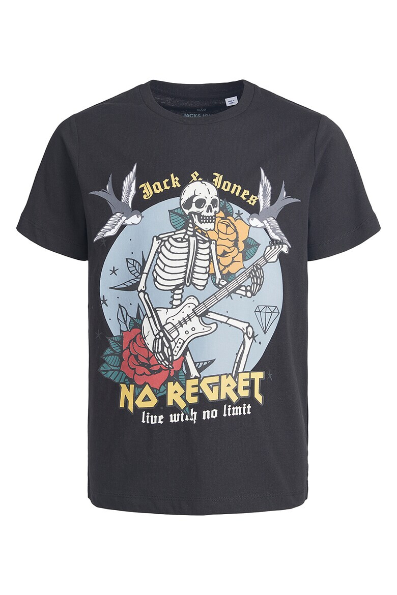 Jack & Jones Памучна тениска с принт - Pepit.bg
