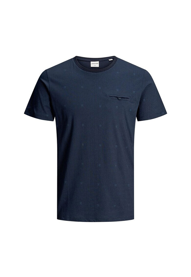 Jack&Jones Памучна тениска с шарки - Pepit.bg