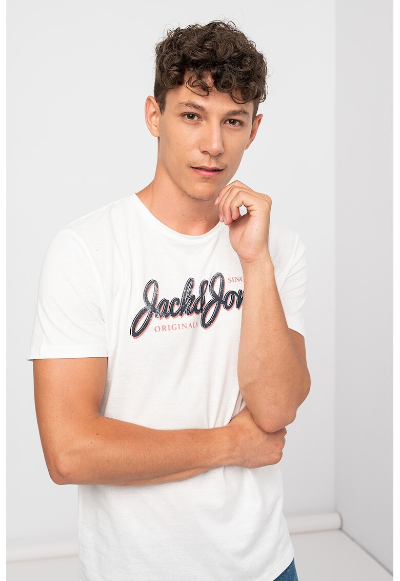 Jack & Jones Jack&Jones Памучна тениска Version с лого - Pepit.bg