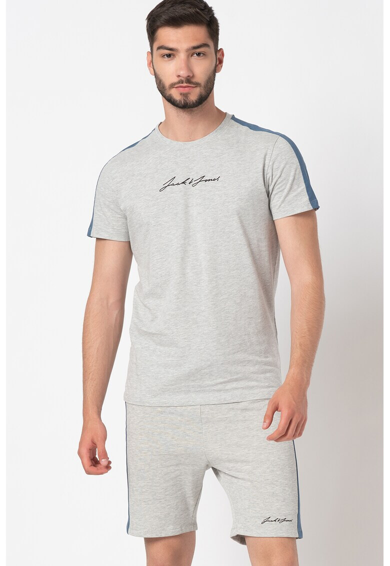 Jack & Jones Jack&Jones Памучна тениска Will и къс спортен панталон - Pepit.bg