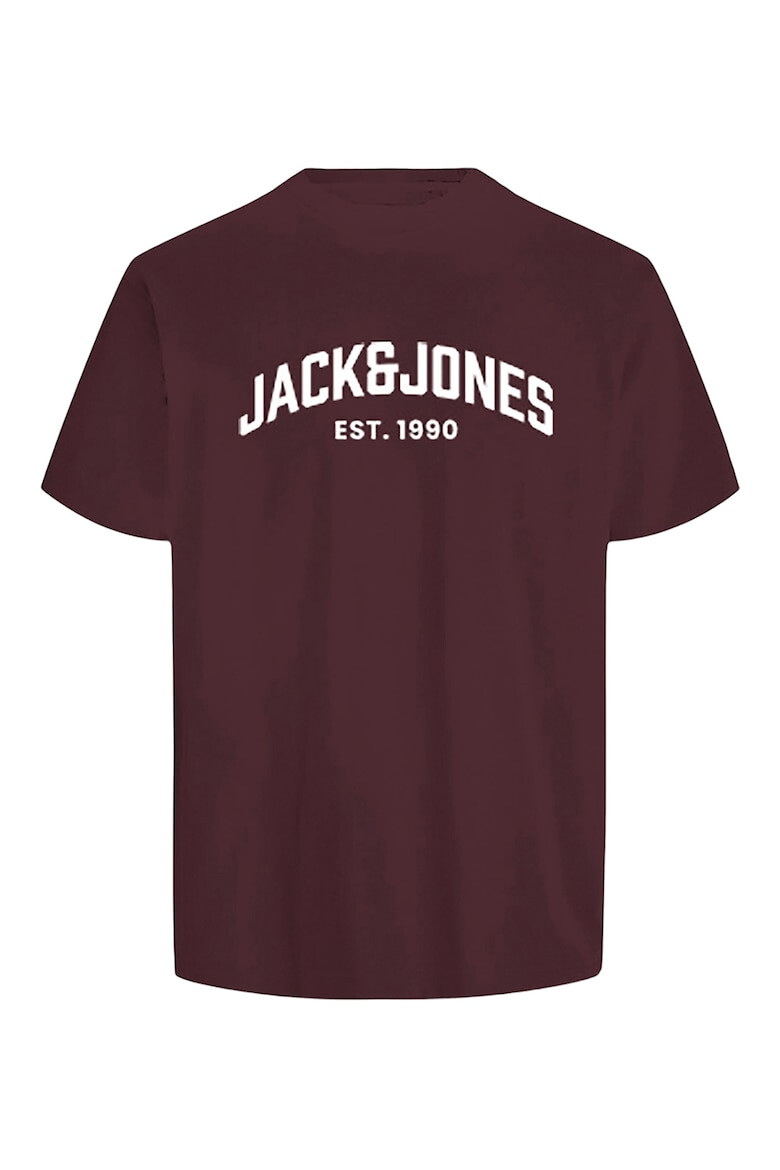 Jack  Jones Памучни тениски с лого - 5 броя - Pepit.bg