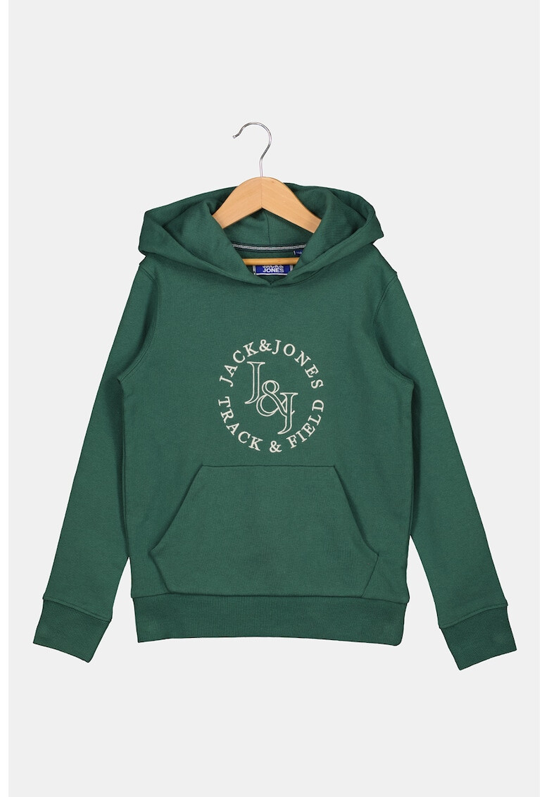 Jack & Jones Памучно худи с бродерии - Pepit.bg