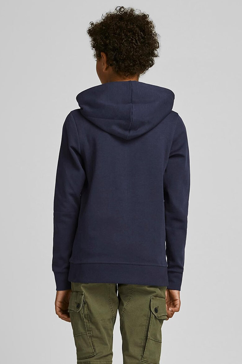 Jack & Jones Памучно худи с джоб тип кенгуру - Pepit.bg