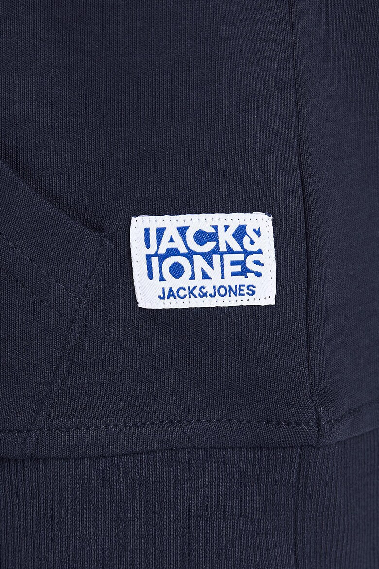 Jack & Jones Памучно худи с джоб тип кенгуру - Pepit.bg
