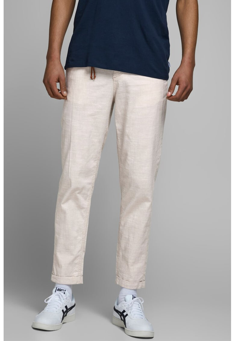 Jack&Jones Панталон чино Ace с лен - Pepit.bg