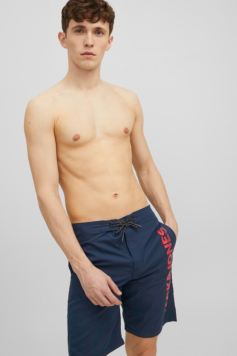 Jack & Jones Плувни шорти на лога - Pepit.bg