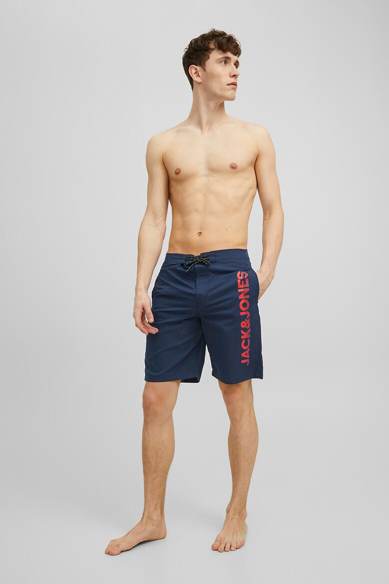 Jack & Jones Плувни шорти на лога - Pepit.bg