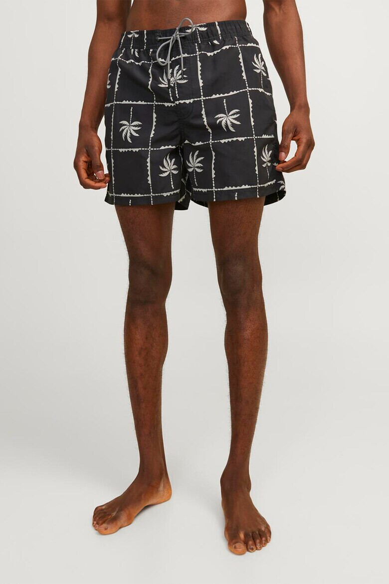 Jack  Jones Плувни шорти с принт - Pepit.bg