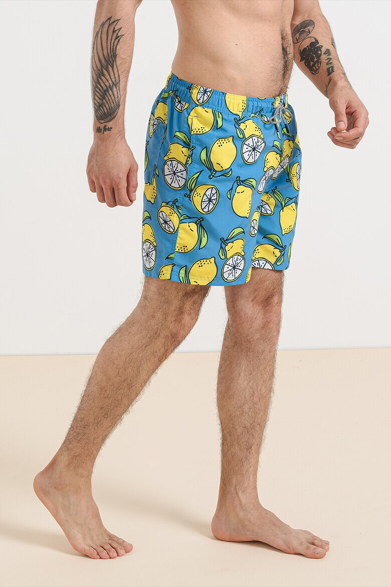 Jack  Jones Плувни шорти с принт - Pepit.bg