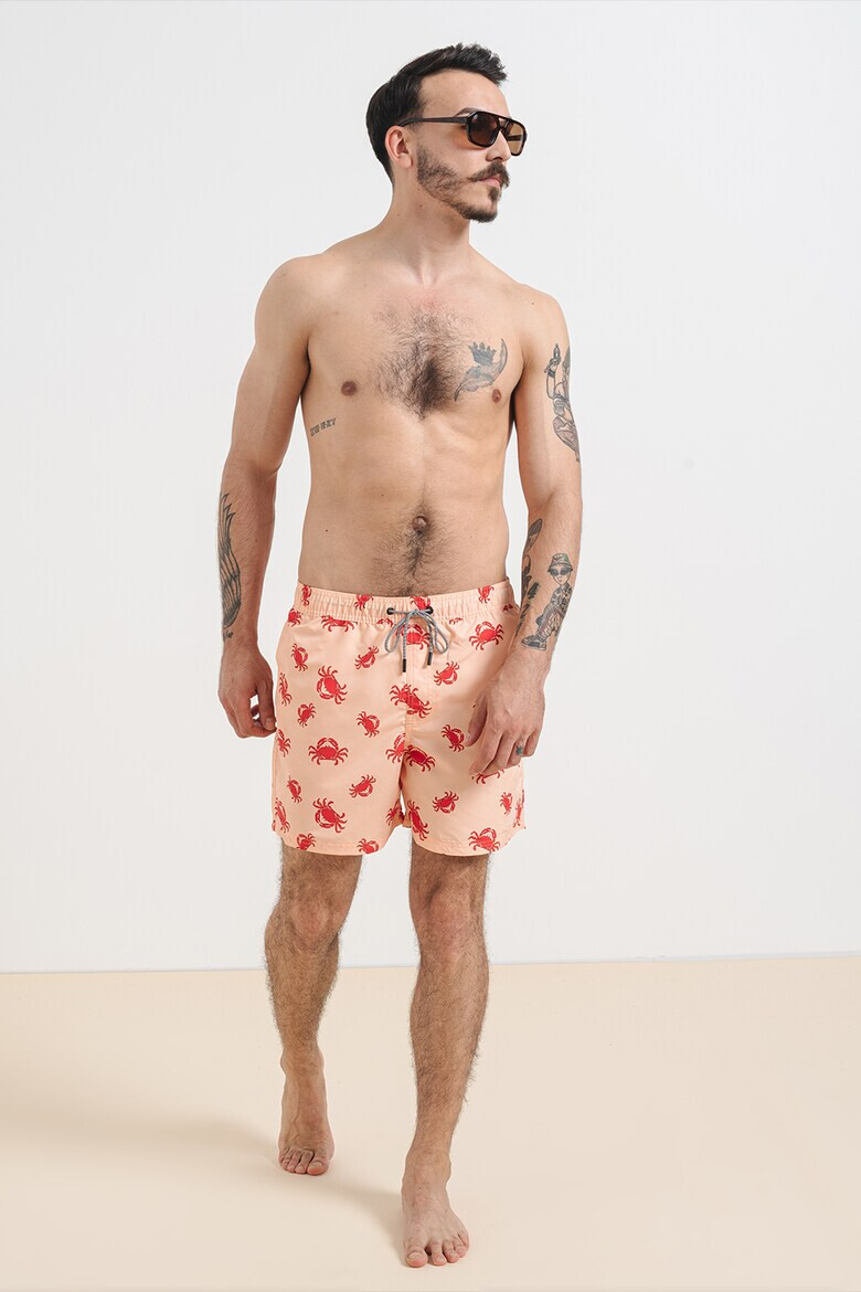 Jack & Jones Плувни шорти с принт - Pepit.bg