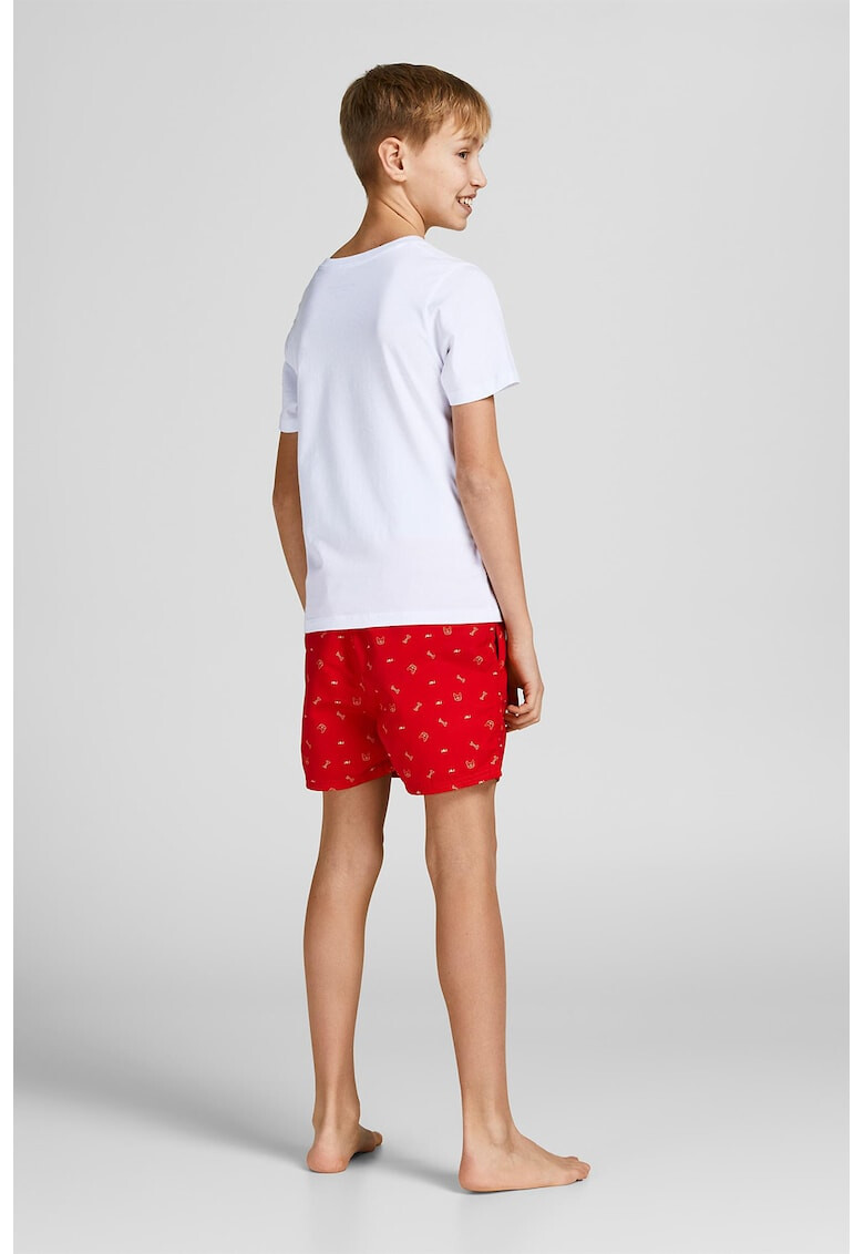 Jack & Jones Плувни шорти с принт - Pepit.bg