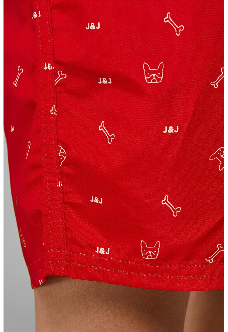 Jack & Jones Плувни шорти с принт - Pepit.bg