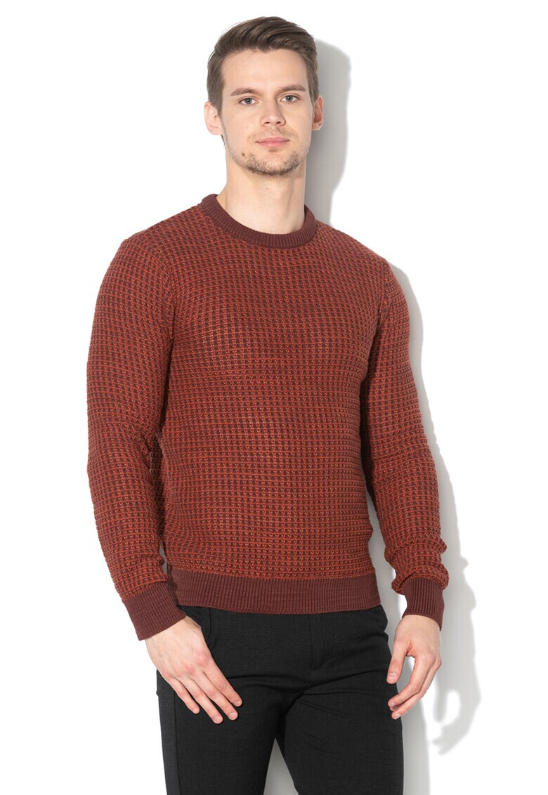 Jack&Jones Пмучен пуловер Logan - Pepit.bg