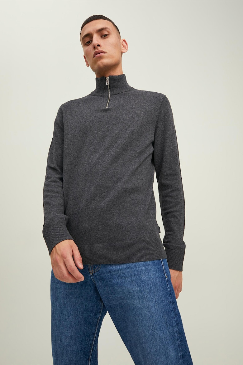 Jack & Jones Поло с къс цип - Pepit.bg