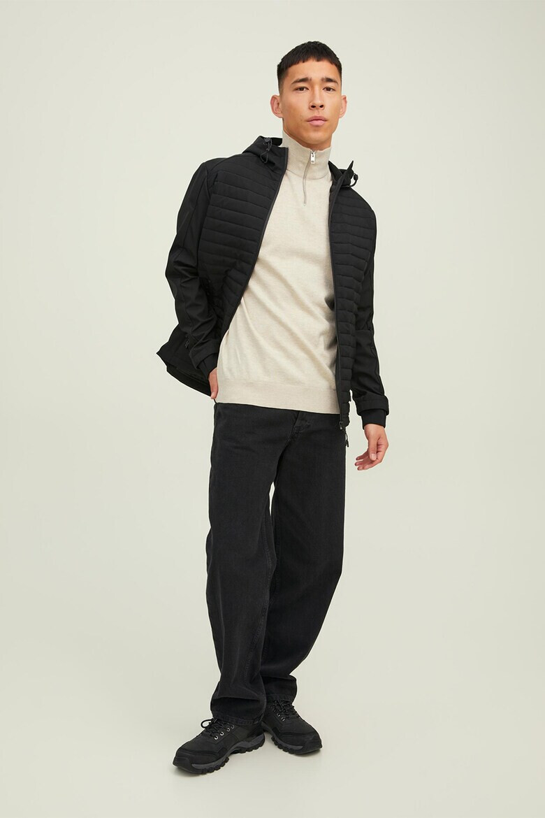 Jack & Jones Поло с къс цип - Pepit.bg