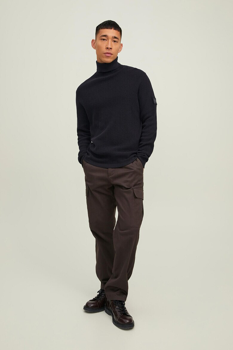 Jack & Jones Поло с релеф и лого - Pepit.bg