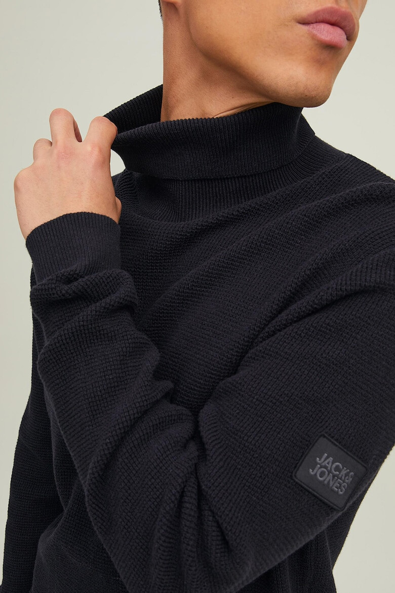 Jack & Jones Поло с релеф и лого - Pepit.bg