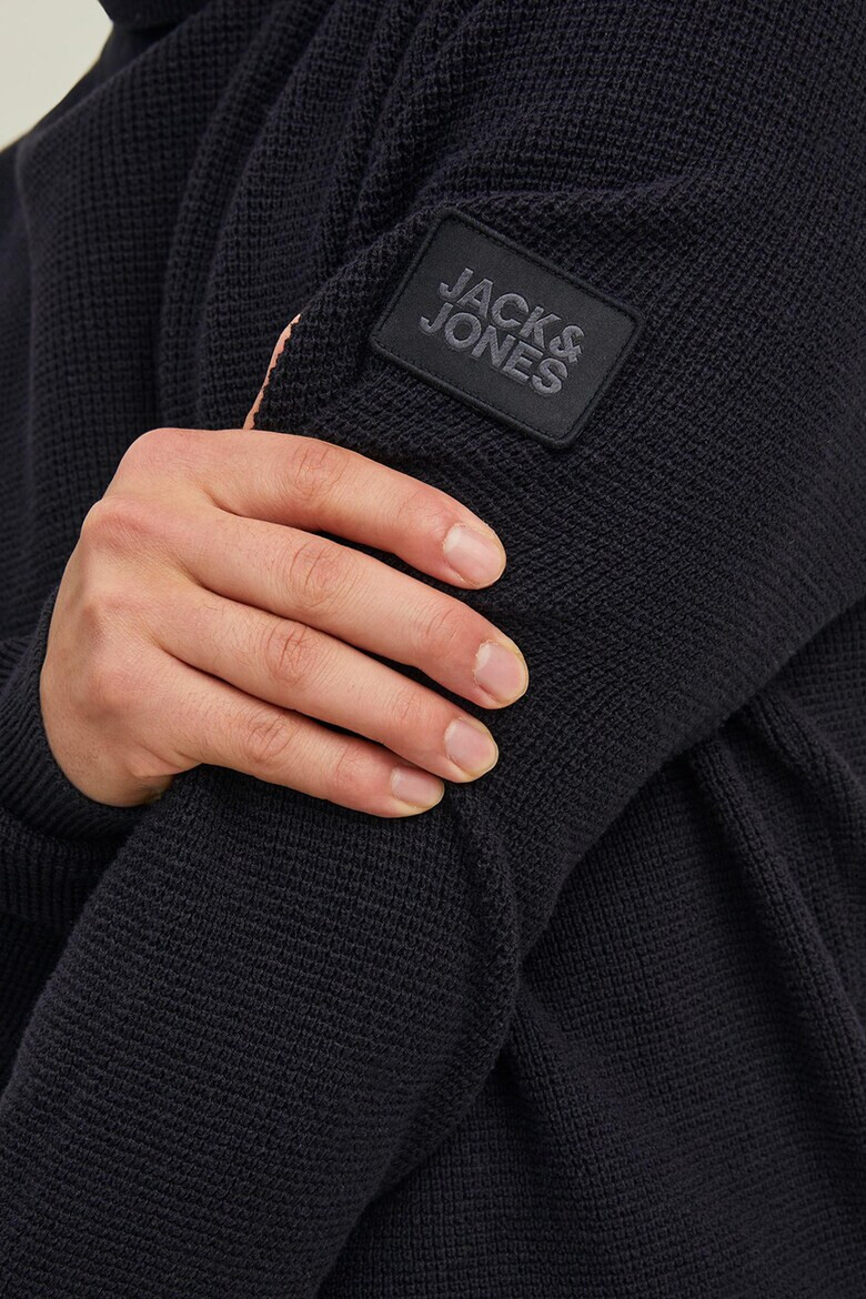 Jack & Jones Поло с релеф и лого - Pepit.bg