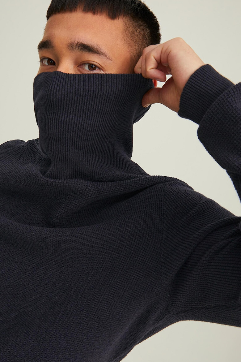Jack & Jones Поло с релеф и лого - Pepit.bg