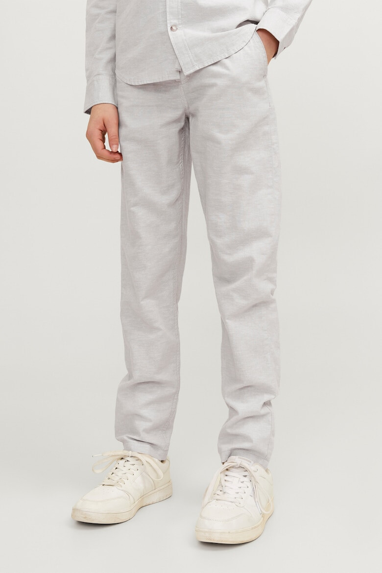 Jack & Jones Прав панталон с лен - Pepit.bg