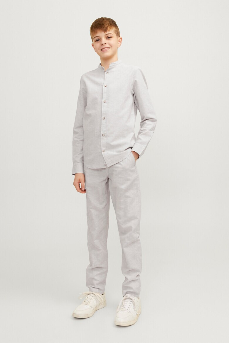 Jack & Jones Прав панталон с лен - Pepit.bg