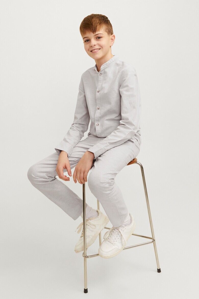 Jack & Jones Прав панталон с лен - Pepit.bg